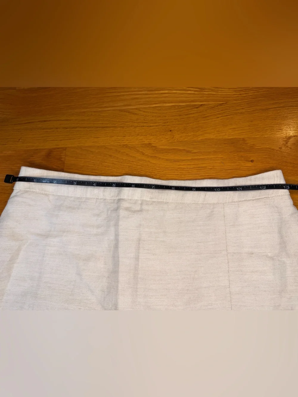 Wilfred Aritzia Linen Lyocell Puff Sleeve Crop Top Mini Skirt Set Size 4 M